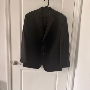 Calvin Klein Wool Black Men's Blazer Size 44S